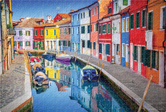 Frank Burano, Venice, Italy 1000 Pieces Jigsaw Puzzle for 14 Years and Above