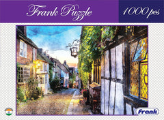 Frank Cobbled Street 1000 Pieces Jigsaw Puzzle for 14 Years and Above