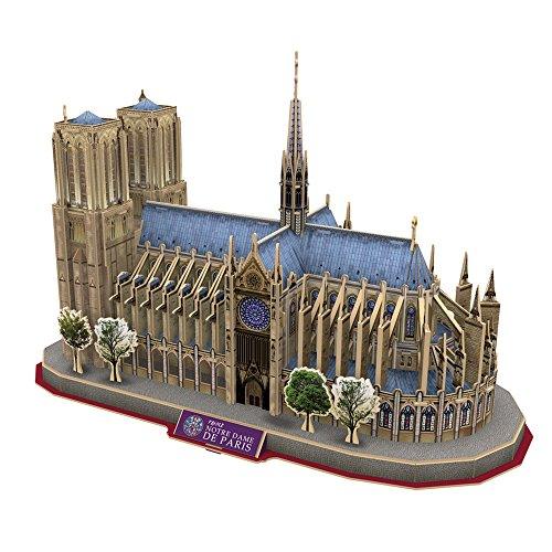 Frank Cubic Fun - Notre Dame De Paris (France) 3D Puzzle