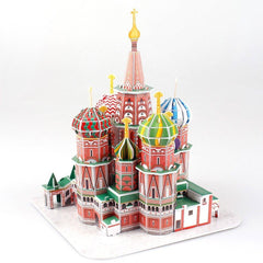 Frank Cubic Fun - ST. Basil's Cathedral 3D Puzzle