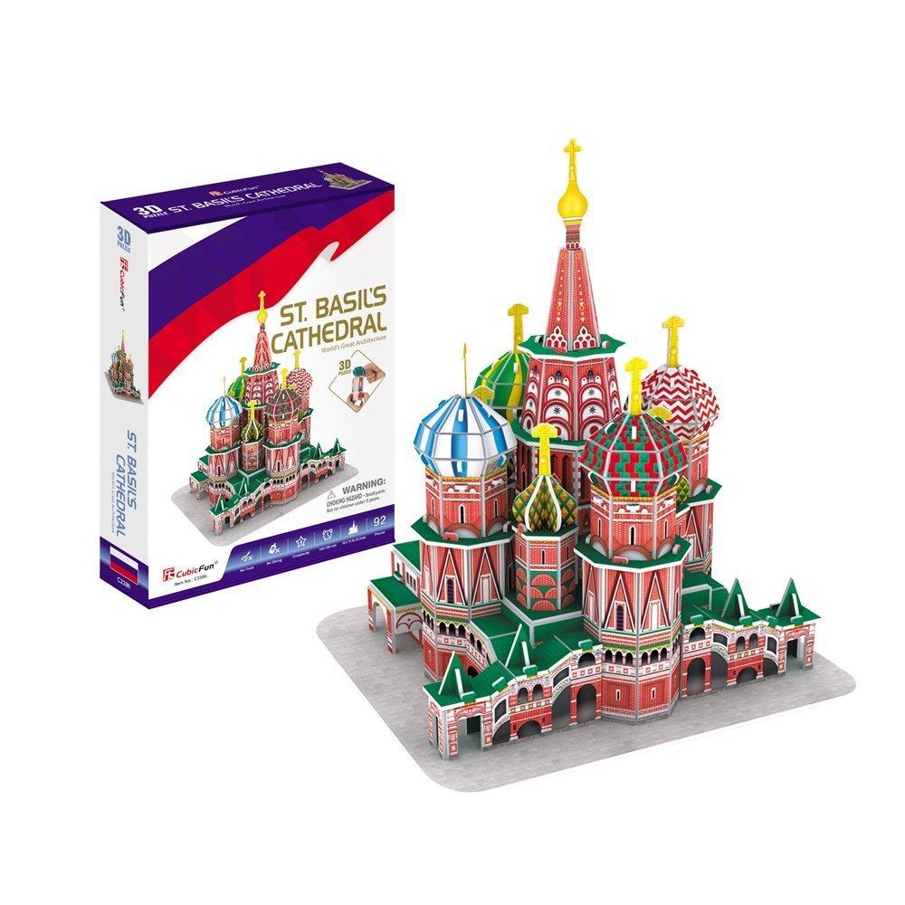 Frank Cubic Fun - ST. Basil's Cathedral 3D Puzzle