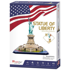Frank Cubic Fun - Statue of Liberty(USA) 3D Puzzle