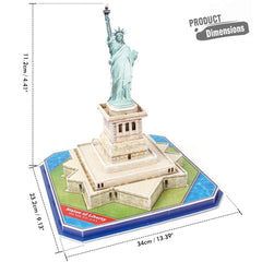 Frank Cubic Fun - Statue of Liberty(USA) 3D Puzzle