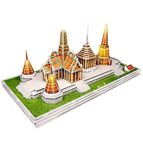 Frank Cubic Fun - Wat Phra Kaew (Tailand) 3D Puzzle