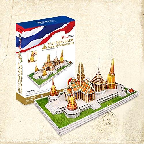 Frank Cubic Fun - Wat Phra Kaew (Tailand) 3D Puzzle