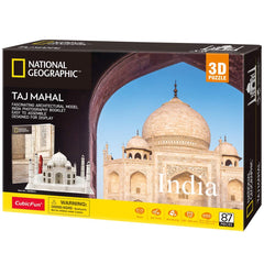 Frank Cubic Fun National Geographic - Taj Mahal 3D Puzzle