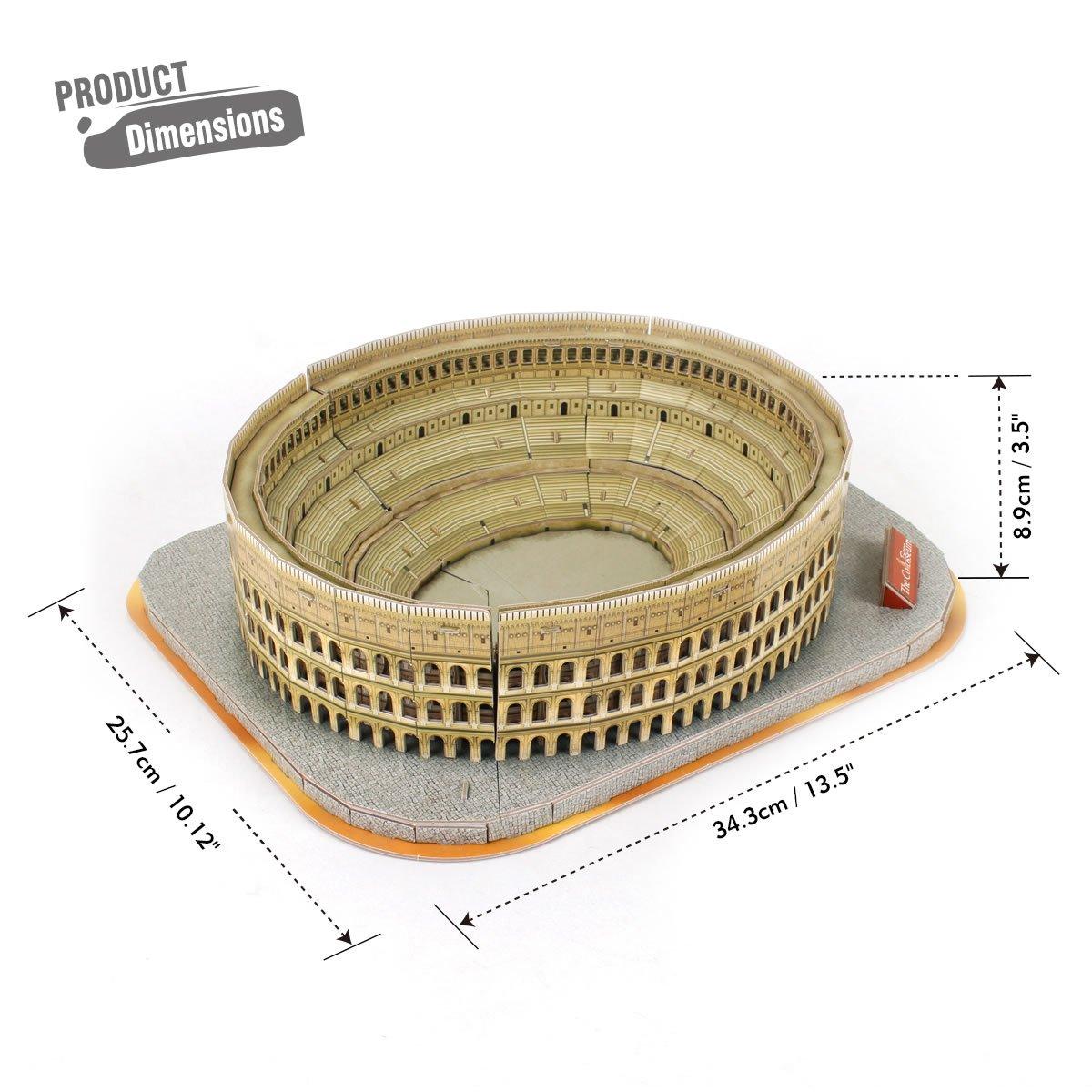 CUBIC FUN 3D Puzzel Colosseum - 131 stuks | Puzzels CUBIC FUN 3D Puzzel Colosseum - 131 stuks | Puzzels