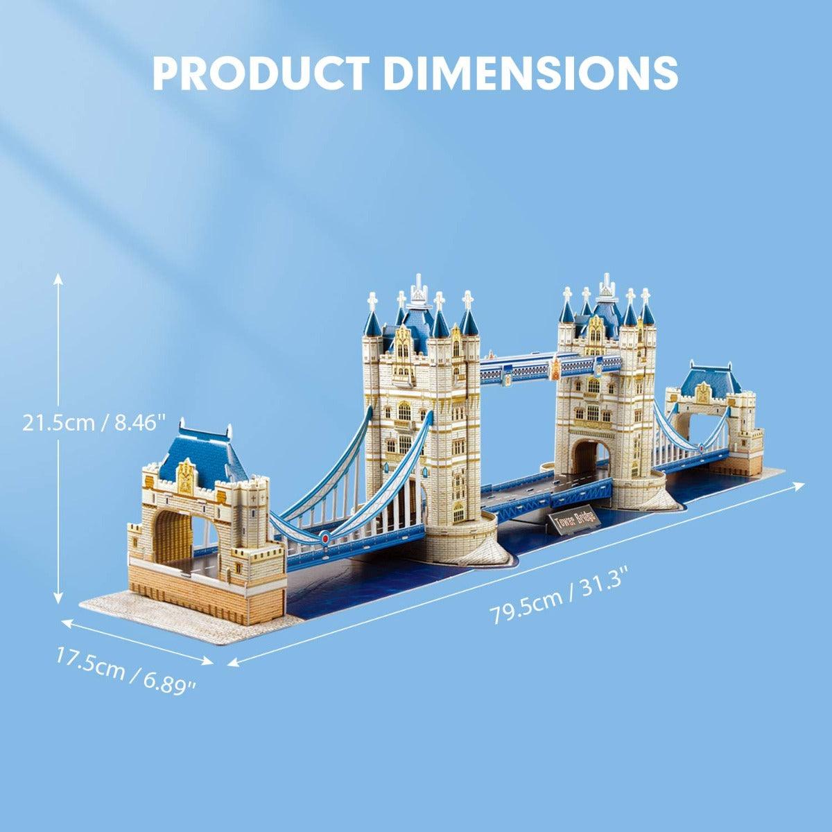 Frank Cubic Fun National Geographic -Tower Bridge 3D Puzzle