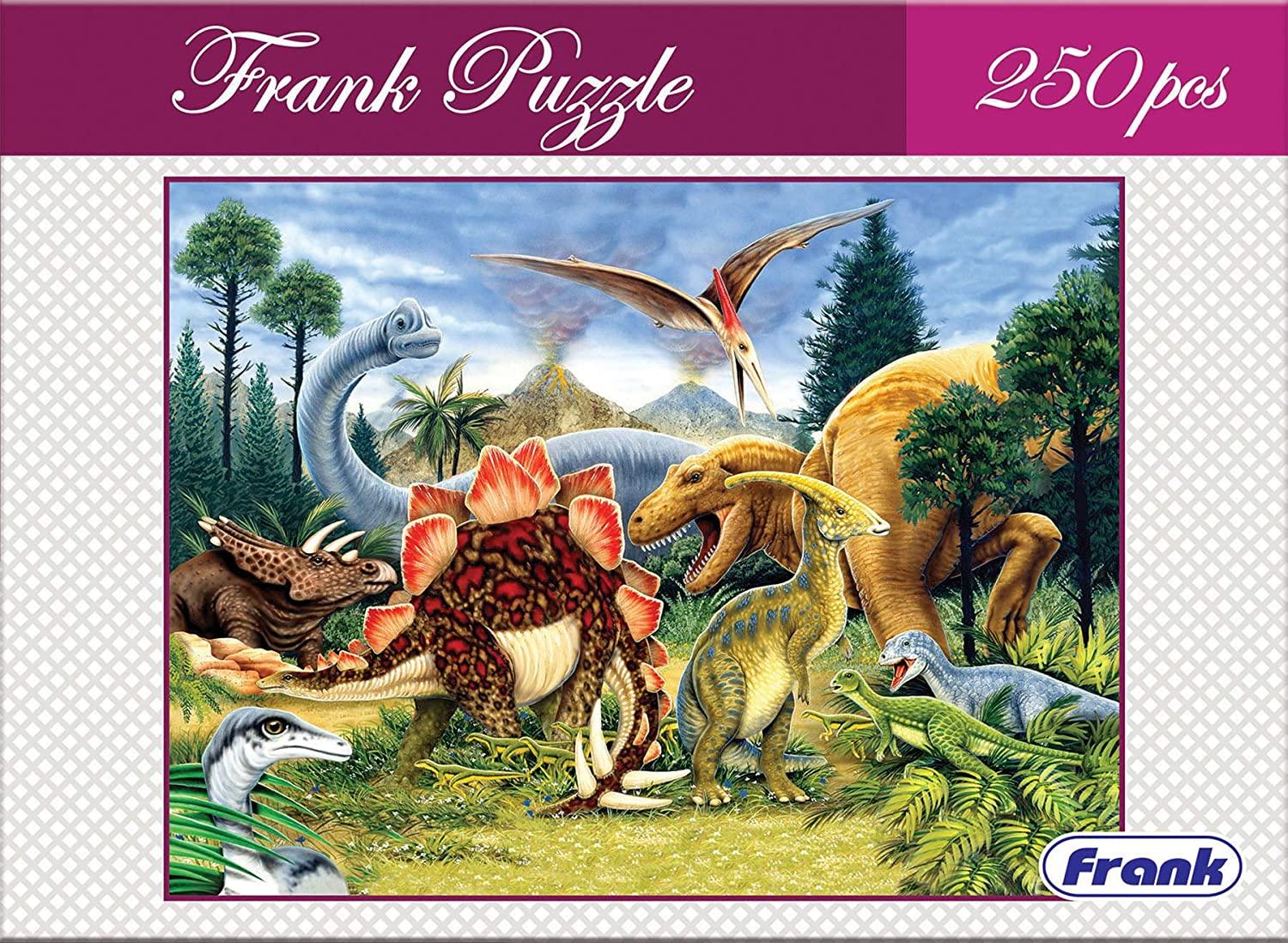 Frank Dinosaur Country 250 Pieces Jigsaw Puzzle for 9 Years and Above