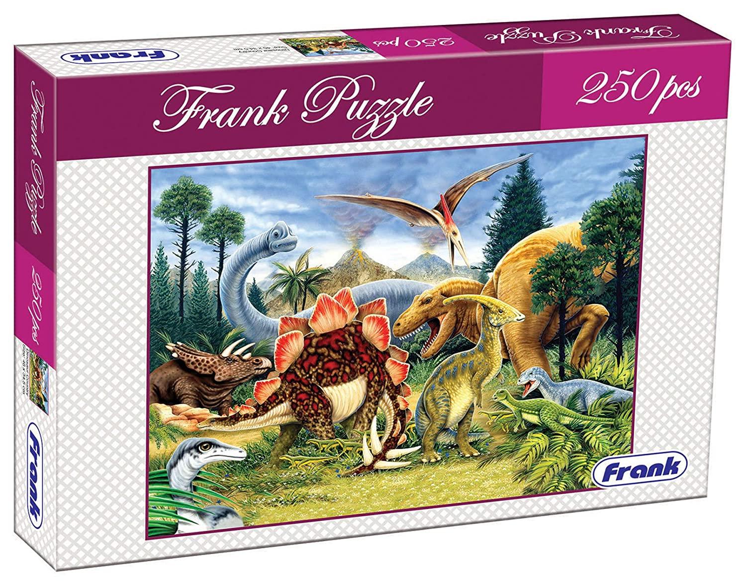 Frank Dinosaur Country 250 Pieces Jigsaw Puzzle for 9 Years and Above