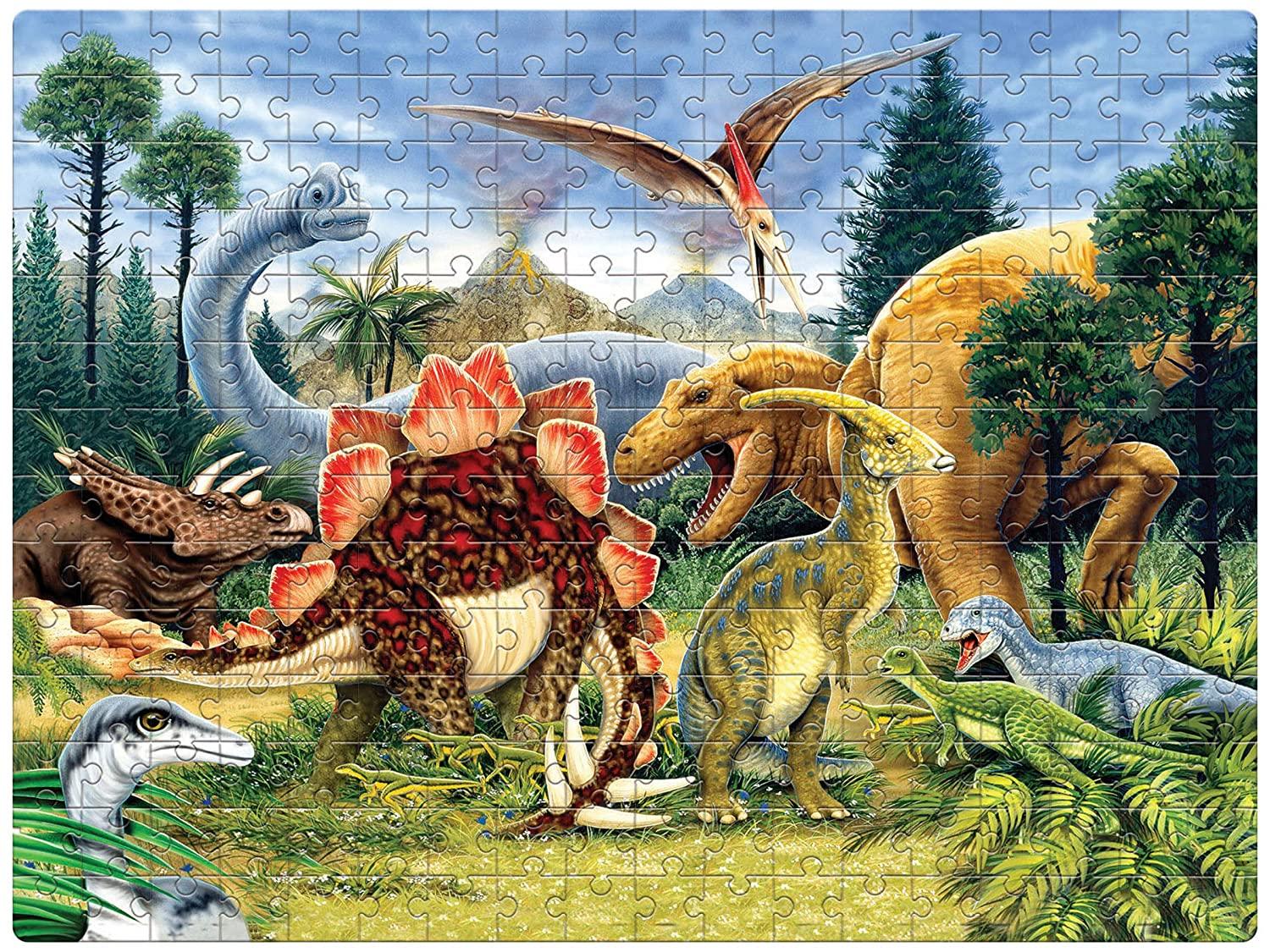 Frank Dinosaur Country 250 Pieces Jigsaw Puzzle for 9 Years and Above