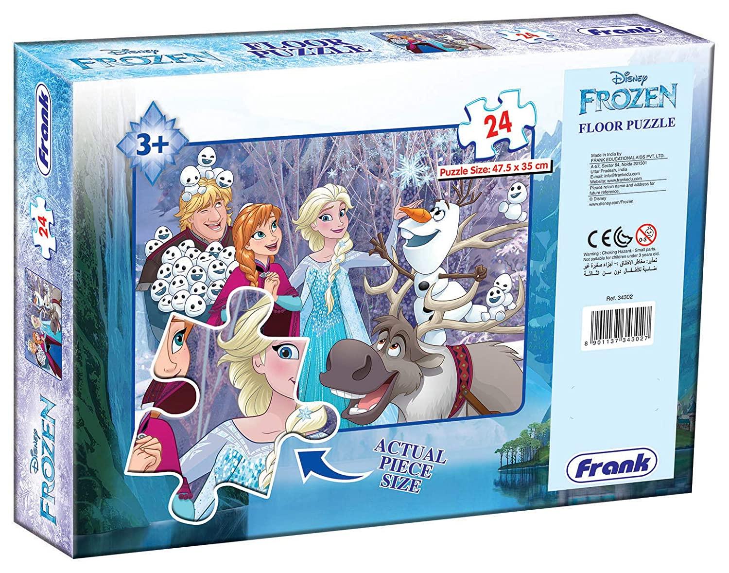 Buy Frank Disney Frozen 24 pcs Floor Jigsaw Puzzle Online at
