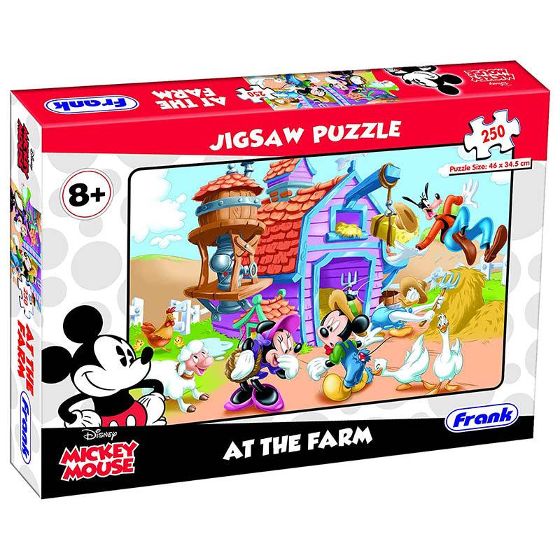 Frank Disney Mickey Mouse - At The Farm Jigsaw Puzzle (250 Pc)