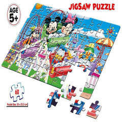 Frank Disney Mickey Mouse & Friends 60 Pc Jigsaw Puzzle