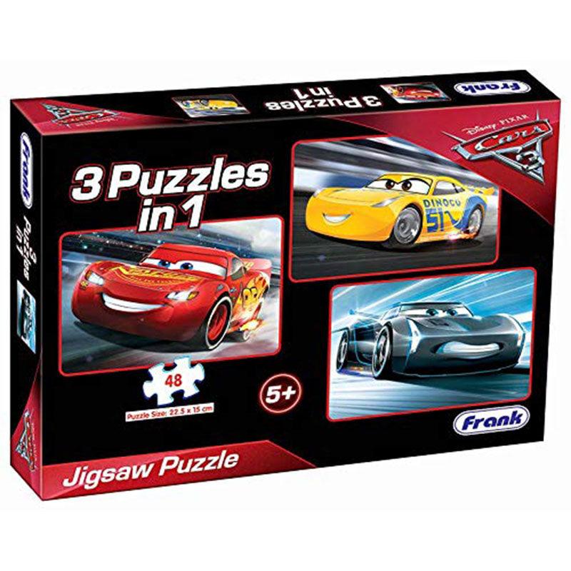 Frank Disney Pixar Cars 3 Puzzles in 1 (48 Pc)