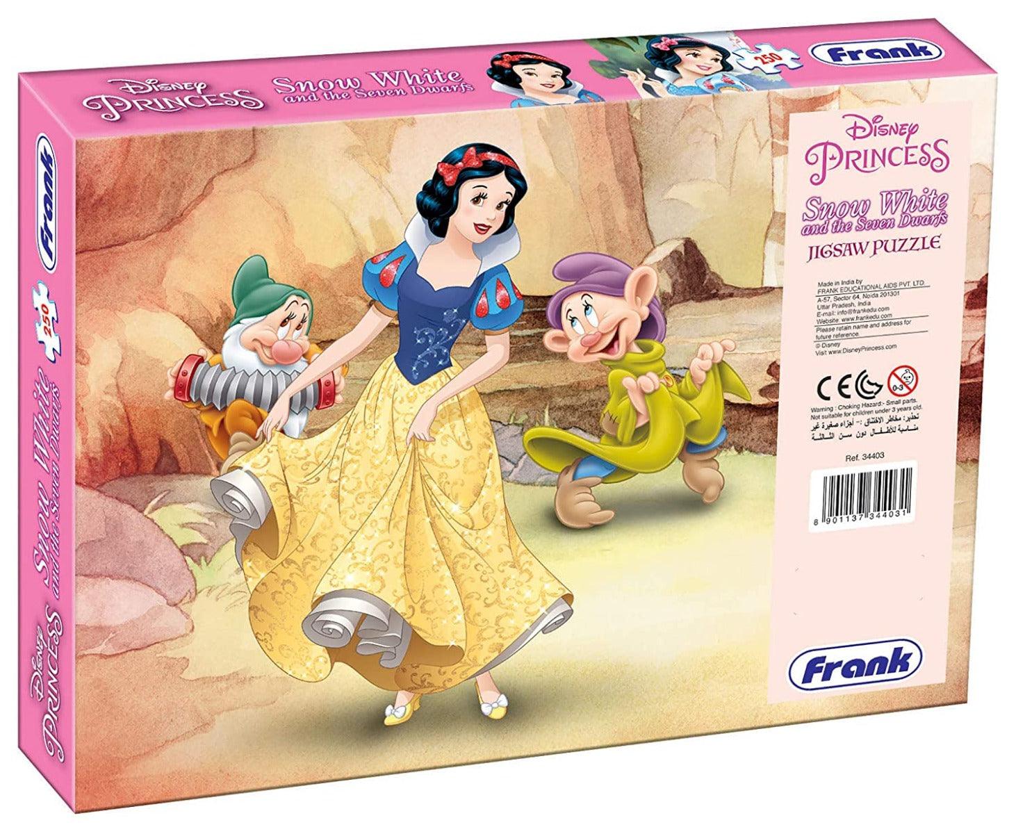 Frank Disney Princess Snow White and The Seven Dwarfs 250 Pieces Jigsaw Puzzle for 8 Year Old Kids and Above