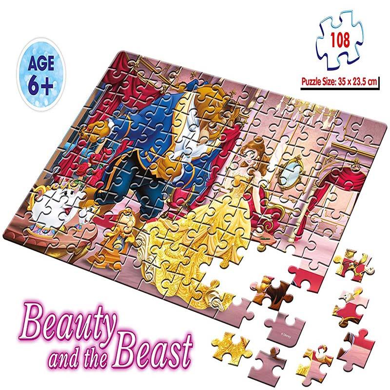Frank Disney's Beauty & The Beast Puzzle (108pcs