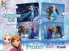 Frank Disney's Frozen 4 in 1 Puzzle For 3 Year Old Kids And Above
