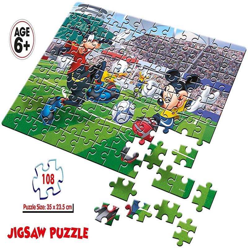 Frank Disney's Mickey Mouse & Friends - Playing Football Puzzle