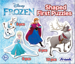 Frank Disney Shaped First Puzzles Frozen Jigsaw Puzzles- 3,6,9,12 pcs