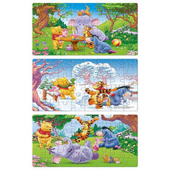 Frank Disney Winnie The Pooh 3 Puzzles in 1 (48 Pcs Each)