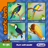 Frank Exotic Birds Puzzle For 4 Year Old Kids And Above