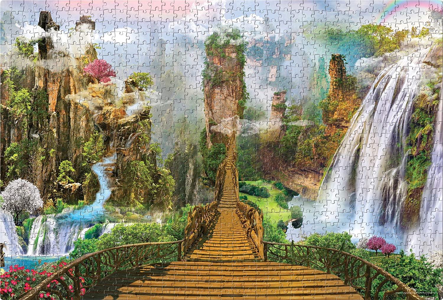 Frank Fantasy Landscape 1000 Pieces Jigsaw Puzzle for 14 Years and Above