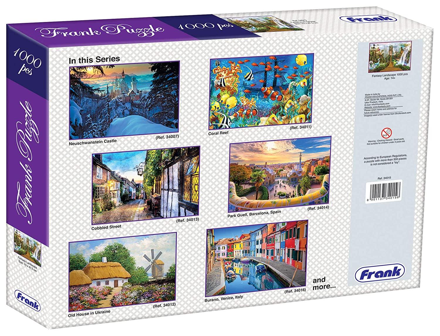Frank Fantasy Landscape 1000 Pieces Jigsaw Puzzle for 14 Years and Above