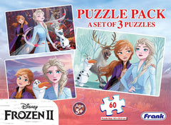 Frank Frozen II 3 in 1 Jigsaw Puzzle (60pcs)