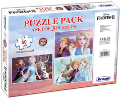 Frank Frozen II 3 in 1 Jigsaw Puzzle (60pcs)