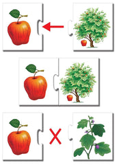 Frank Fruits & Vegetables Puzzle for 4 Year Old Kids and Above