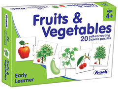 Frank Fruits & Vegetables Puzzle for 4 Year Old Kids and Above