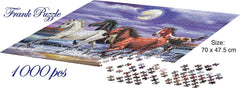 Frank Galloping Horses Jigsaw Puzzle (1000 Pcs)