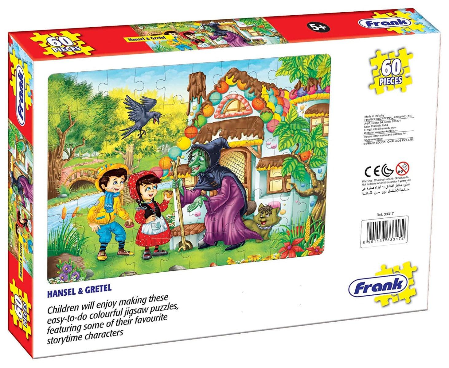 Frank Hansel & Gretel 60 Pieces Jigsaw Puzzle for 5 Year Old Kids and Above