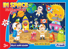 Frank In Space 24 Pieces Floor Puzzle for 3 Year Old Kids and Above