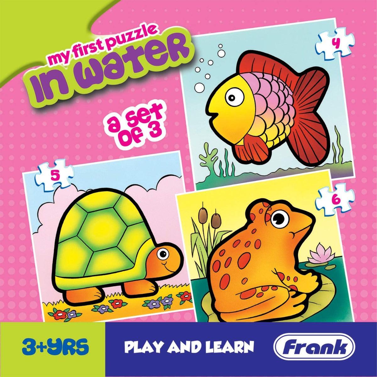 Frank In Water Puzzle for 3 Year Old Kids And Above
