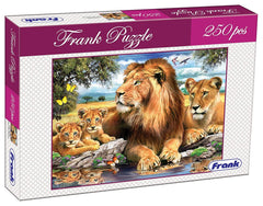 Frank Lion Family 250 Pieces Jigsaw Puzzle for 9 Years and Above