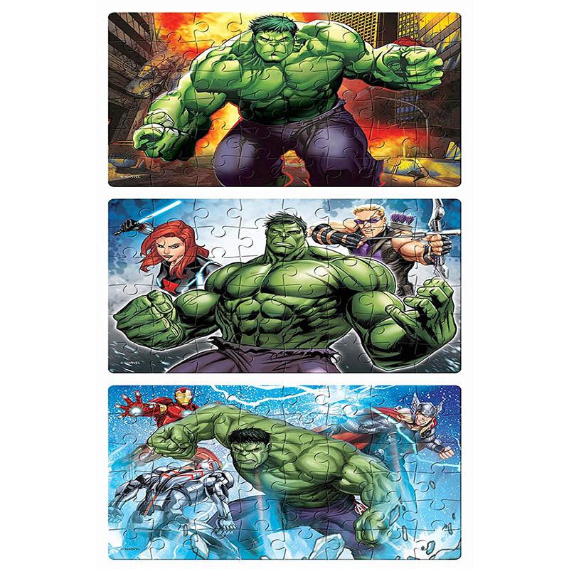 Frank Marvel Avengers Puzzle - 60 Piece Jigsaw Puzzle for Kids for