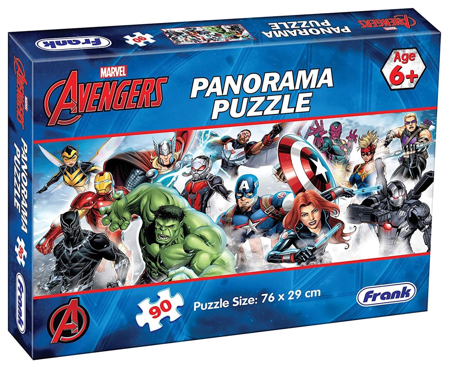 Frank Marvel Avengers Panorama Jigsaw Puzzle (90 Pcs)