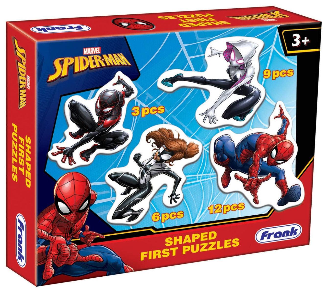 Frank Marvel's Spider-Man - Shaped First Puzzles Puzzle for 3 Year Old Kids and Above