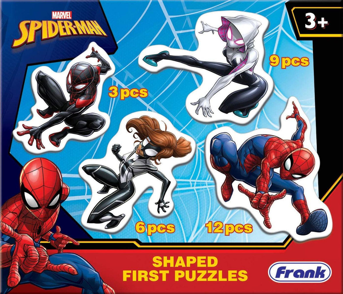 Frank Marvel's Spider-Man - Shaped First Puzzles Puzzle for 3 Year Old Kids and Above