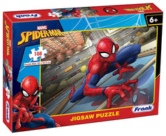 Frank Marvel Spider-Man 108 Pieces Jigsaw Puzzles for 6 Year Old Kids and Above