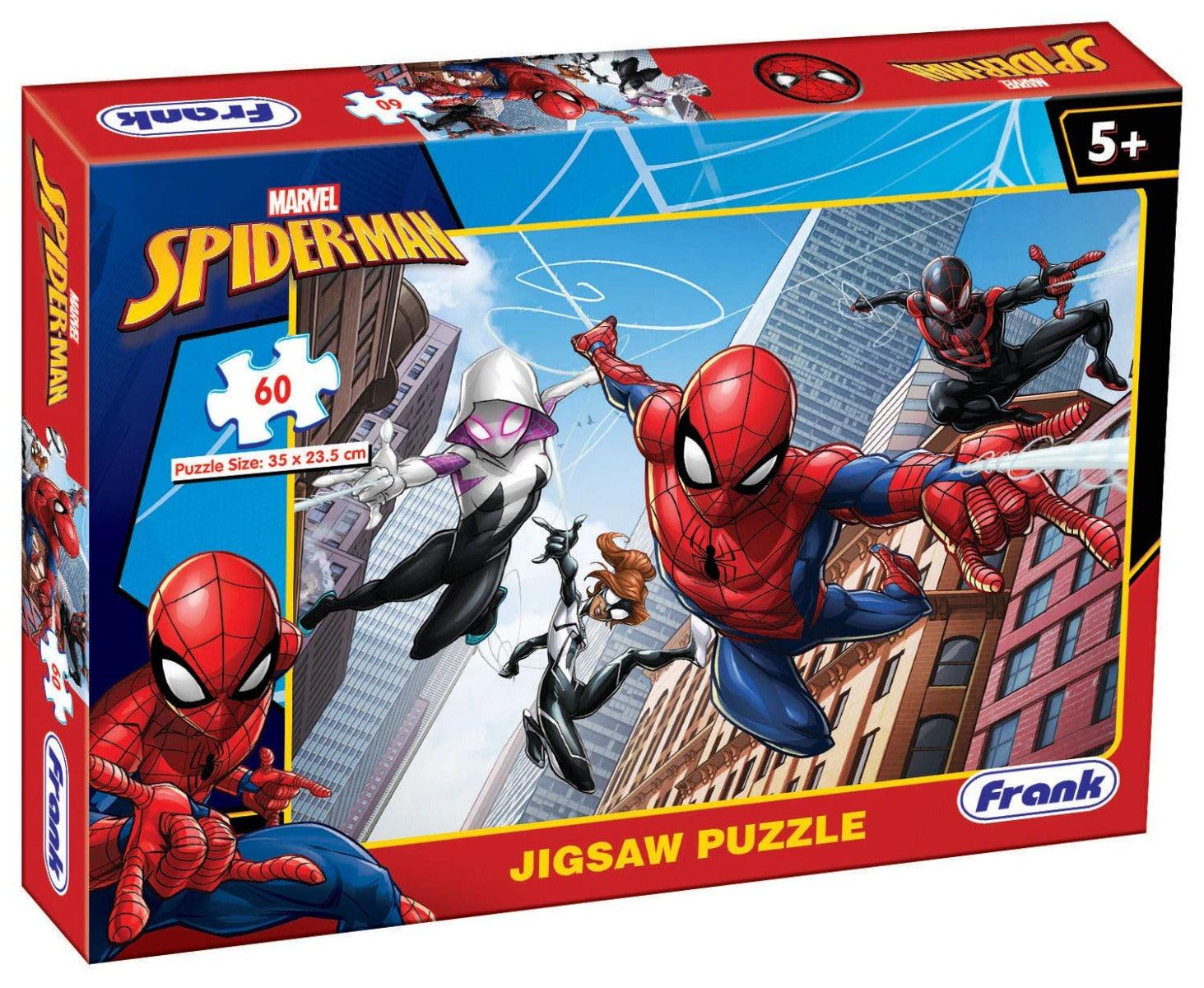 Frank Marvel Spider-Man 60 Pieces Jigsaw Puzzles for 6 Year Old Kids and Above