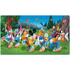 Frank Mickey Mouse Panorama Puzzle (90pcs)