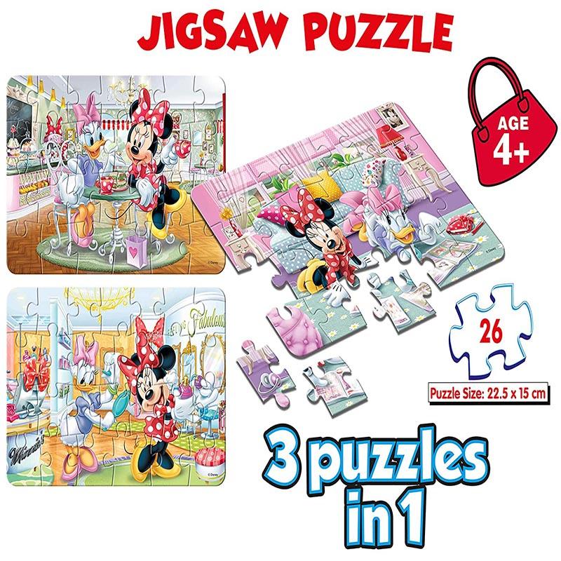 Frank Minnie Mouse Puzzle (26pcs)