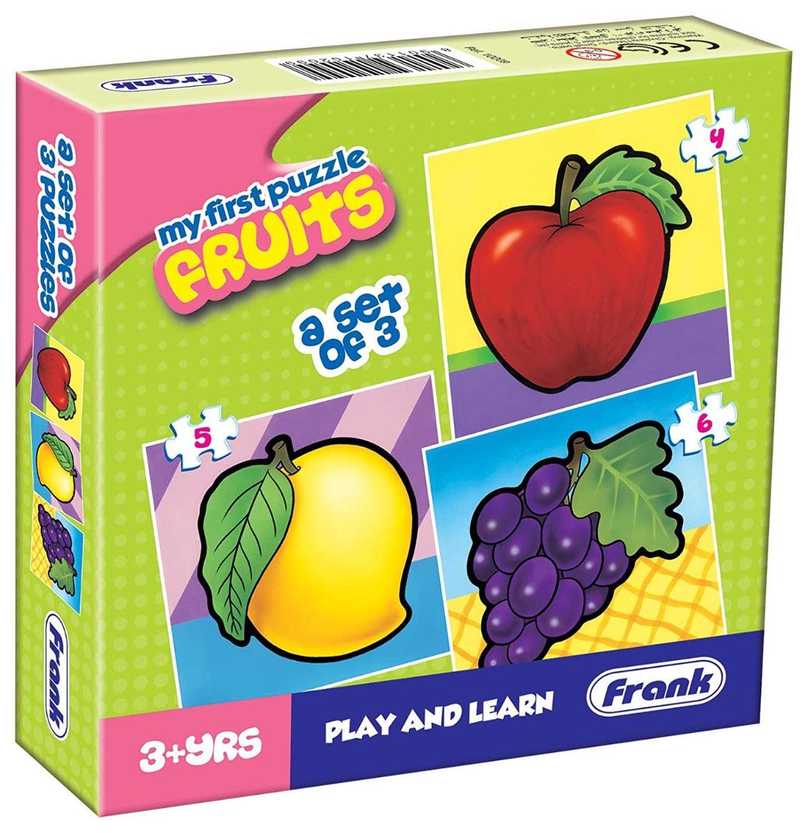 Frank My First Fruits Puzzle For 3 Year Old Kids And Above