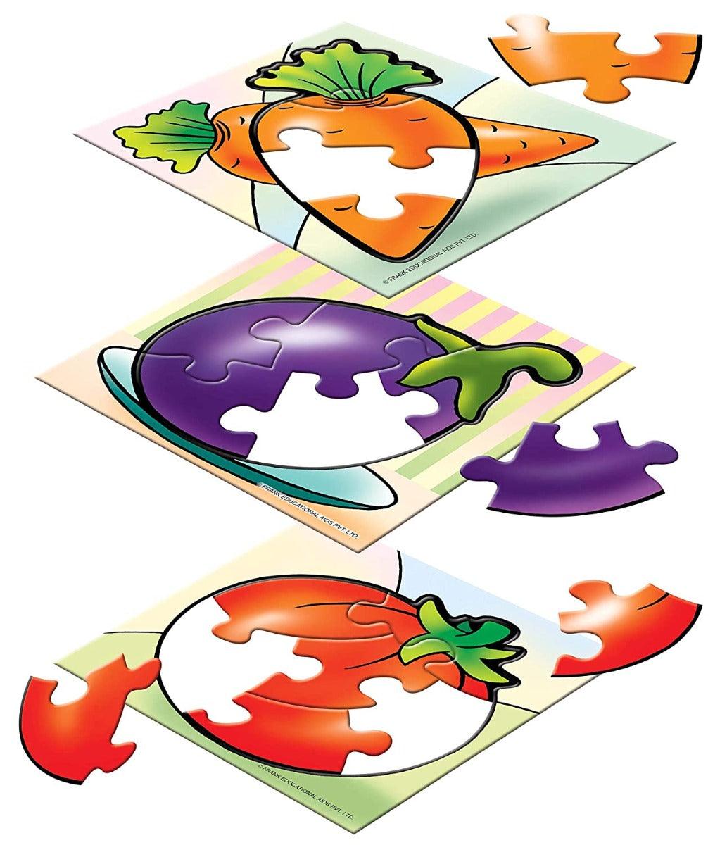 Frank My First Vegetables Puzzle For 3 Year Old Kids And Above