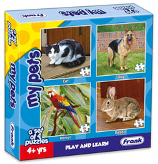 Frank My Pets Puzzle for 4 Year Old Kids And Above