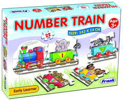 Frank Number Train Jigsaw Puzzle (22 Pcs)