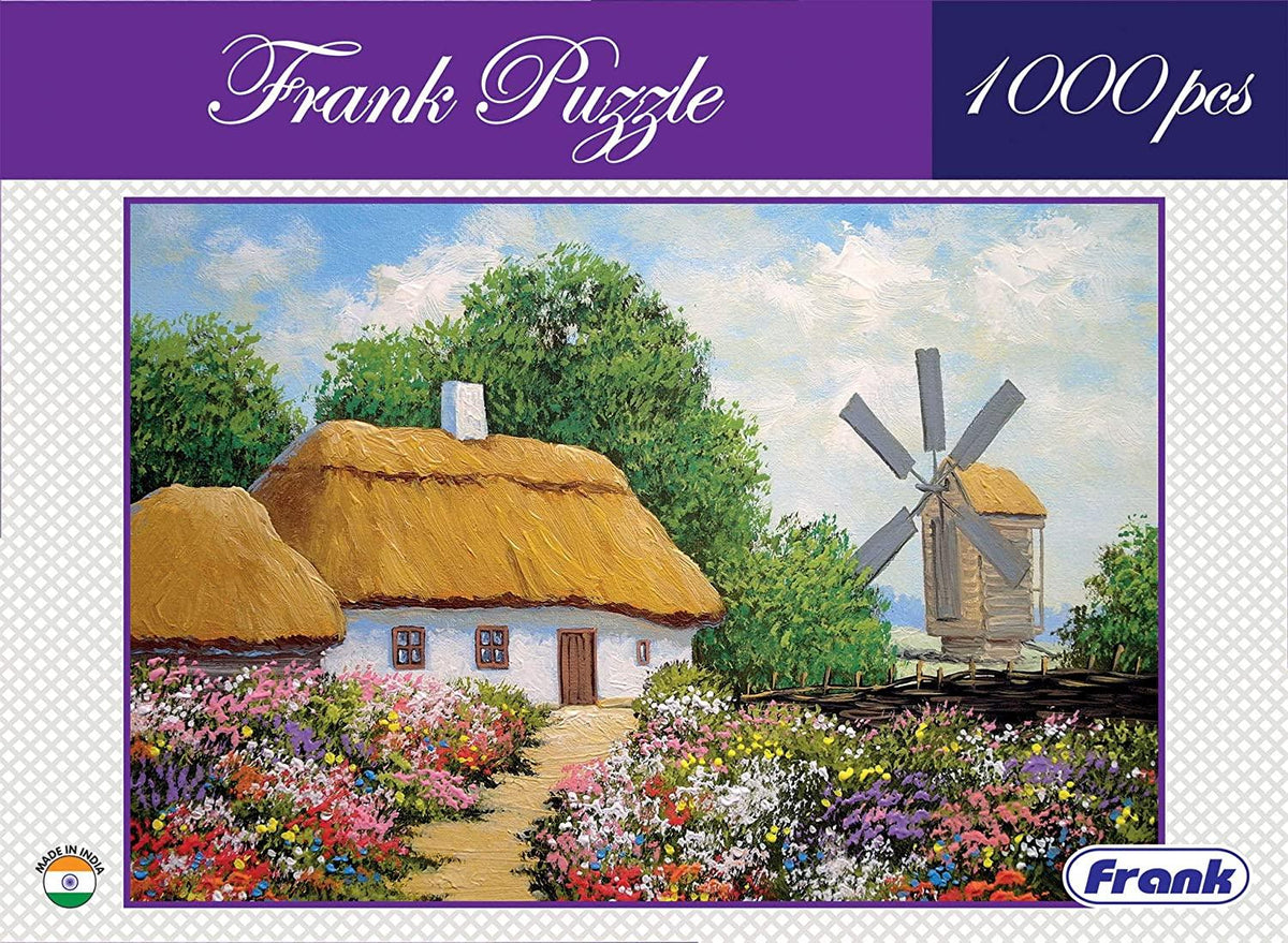 Frank Old House in Ukraine 1000 Pieces Jigsaw Puzzle for 14 Years and Above